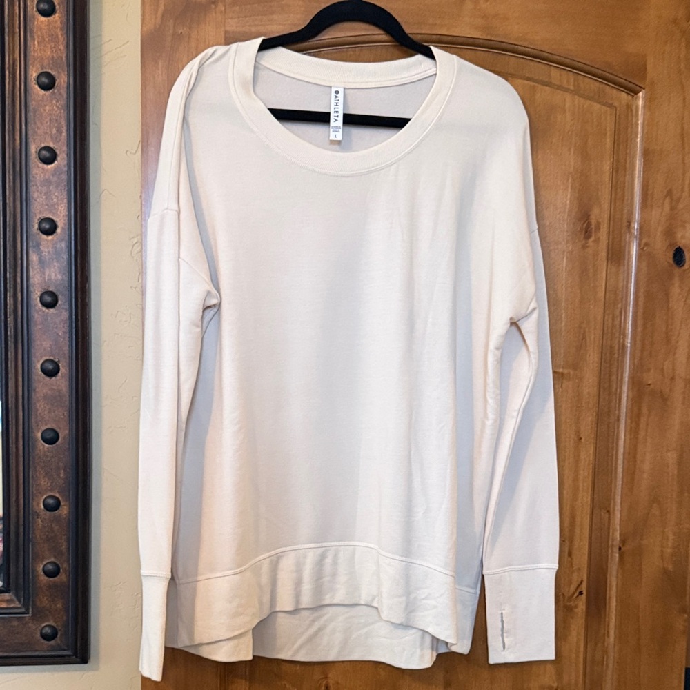 Athleta coaster luxe  Long Sleeve Sweatshirt